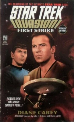 STAR TREK : INVASION! FIRST STRIKE - BOOK 1 of 4 - Diane Cary (Paperback) NEW - Image 1 of 4