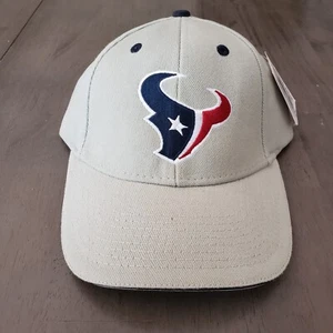 NEW Houston Texans Hat Cap Adult Strap Back Gray NFL Football Adjustable Mens A1 - Picture 1 of 8