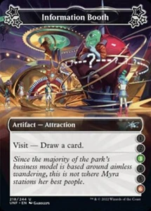 MTG INFORMATION BOOTH B FOIL EXC - 218B - UNF - MAGIC - Picture 1 of 1