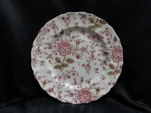Johnson Brothers Rose Chintz, England: Dinner Plate (s), 9 7/8", Crazing - Picture 1 of 5