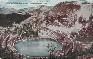 Postcard Yankee Doodle Lake & James Peak, Moffat Rd. Colorado Unposted - Imagen 1 de 2