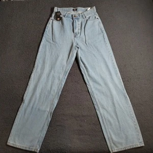 Dickies Jeans Womens 30x32 Vintage Blue Denim Thomasville Straight Relaxed High - Picture 1 of 22