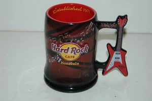 HARD ROCK CAFÉ HONOLULU HAWAII MANGO DE GUITARRA TAZA DE CAFÉ TAZA - Imagen 1 de 5