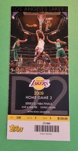 Kobe Bryant "Jobs Not Finished" 2009 NBA Finals Game 2 Full Ticket - Picture 1 of 2