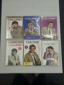 Columbo Complete Season 1-6 DVD Region 4 Peter Falk Detective Series - Picture 1 of 3