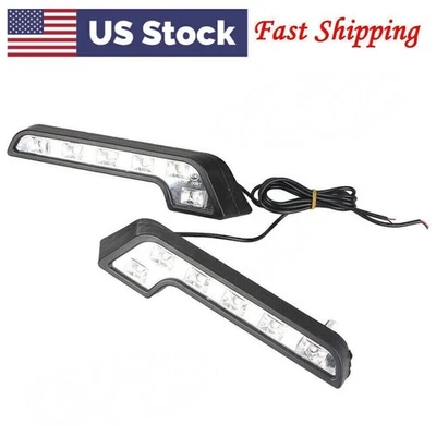 LED Daytime Running Light DRL Fog Lamps Indicator Fit Mercedes-Benz B250 C400 — 第 1/4 张图片