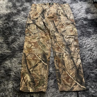Pantalones cargo Redhead Realtree camuflados doble rodilla talla L Foto 1 de 4