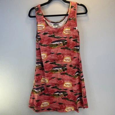 Vestido Davison’s Of Bermuda Island Aruba Mar Caribe Mujer OSFA Estampado Completo Foto 1 de 4