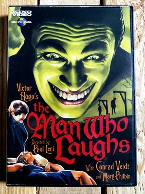 The Man Who Laughs DVD R1 US OOP VGC Paul Leni 1928 B&W Silent Film Mary Philbin - Image 1 of 4