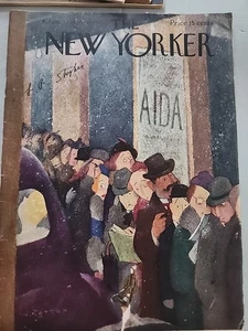 The New Yorker-Jan 21, 1939 damage to front cover - Picture 1 of 3