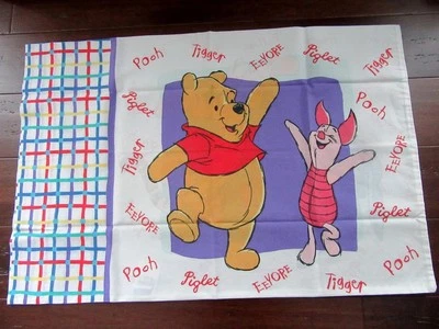 FUNDA DE ALMOHADA completa de colección Disney Winnie the POOH Tigger-Eeyore--Piglet Foto 1 de 4