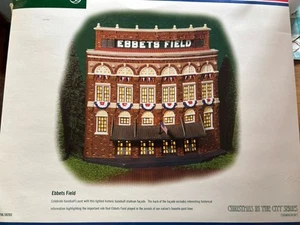 Dept 56 Christmas In The City "Ebbets Field" Baseballstadion #56.50203 EUC - Bild 1 von 8