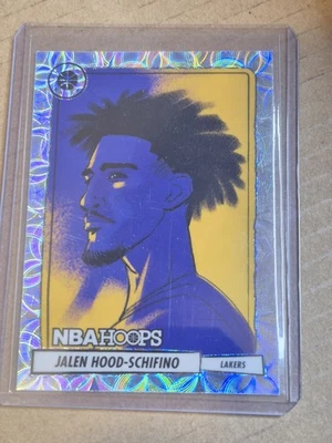 2023-24 NBAHoops Premium Stock Jalen Hood-Shifino No. 14 Presentations RC - Image 1 of 4