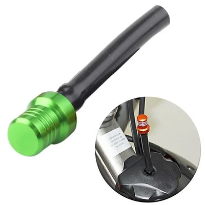 Para ATV Dirt Bike Pit Quad Verde 1x CNC Gas Tanque de Combustible Tapa Válvula Ventilación Manguera Tubo Foto 1 de 4