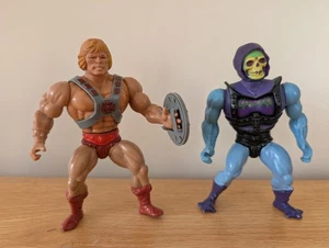 Figuras de acción de colección 1981 Mattel He-Man 1983 Skeletor Masters of the Universe MOTU - Imagen 1 de 20