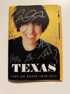 Texas - 2017 Tour Programme Signed Autographed - Picture 1 of 2