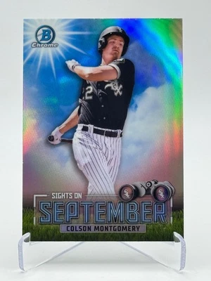 2023 Bowman Chrome Sights on September #SOS-6 COLSON MONTGOMERY - Image 1 of 2