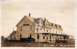 North Chatham MA Old Harbor Inn Hotel Cape Cod RPPC Photo Postcard COPY - Picture 1 of 2