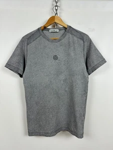 Stone Island Dust Treatment Washed Gray T-Shirt Size S - Picture 1 of 19