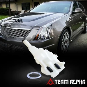 Fits 2008-2014 Cadillac Cts Windshield Washer Reservoir Tank w/Sensor GM1288169 - Foto 1 di 5