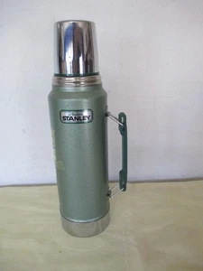 NOS UNBENUTZT Vintage 1993 Aladdin Stanley Thermoskanne grün 1 Quart Pfister Hybride Logo - Bild 1 von 5