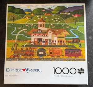 Fox Hill Farms von Charles Wysocki - 1000 Stück Buffalo Games Puzzle - Bild 1 von 1