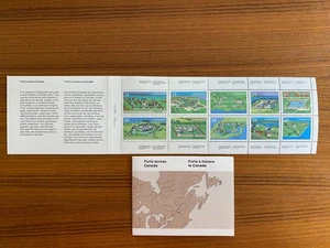 Canada Stamp Booklets - 1985 34-cent CANADIAN FORTS Series 2 Booklet of 10 - Bild 1 von 1