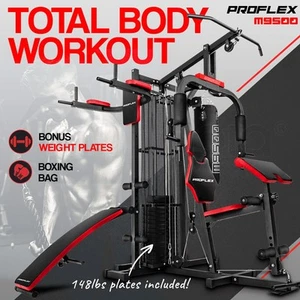 PROFLEX Home Gym Exercise Machine Equipment Fitness Weight - Picture 1 of 12