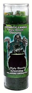 KERZENCOCKTAIL AROMATISCH VELA HEILIGER TOD REINIGEND - SANTA MUERTE LIMPIAS - Bild 1 von 1
