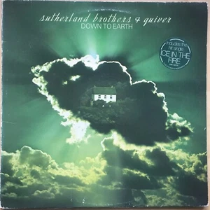 SUTHERLAND BROTHERS AND QUIVER DOWN TO EARTH 1977 UK CBS VINYL LP 82255 EX / EX - Picture 1 of 4