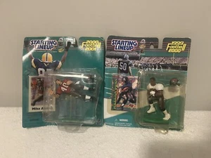 Starting Lineup Football Figures - Lot of 2 - Warrick Dunn And Mike Alstott - Picture 1 of 6
