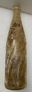 Vintage Pepsi Cola 12 Oz Soda Bottle Swirl Design - Picture 1 of 3