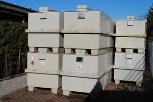 Stahltank für Warmlufterzeuger / Heizung / Heizer  - Bild 1 von 3