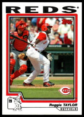 2004 Topps #142 Reggie Taylor Cincinnati Reds - Image 1 of 2