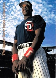Fred McGriff Padres 1993 Upper Deck Iooss Collection jumbo insert card #/10000