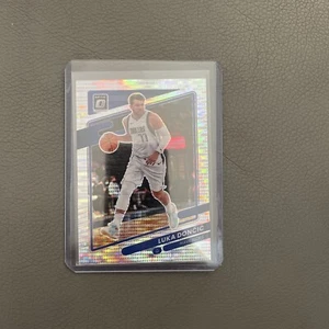Luka Doncic #101 Silver Pulsar Prizm π₯2021-22 Donruss Optic Dallas Mavericks - Picture 1 of 3