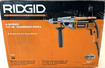Ridgid  1/2 in 2 Speed Hammer Drill Corded Heavy Duty With Bag Model R50111 - Image 1 of 4