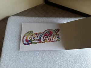 Adesivi vintage Coca Cola - decalcomanie porta paraurti skateboard laptop - Foto 1 di 2