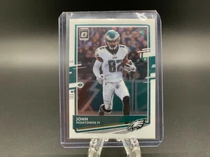 2020 DONRUSS OPTIC #128 JOHN HIGHTOWER IV ROOKIE CARD RC PHILADELPHIA EAGLES - Picture 1 of 2