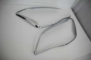 Auto Clover Chrome Headlight Lamp Trim Set for Ssangyong Korando C 2011 - 2013 - Picture 1 of 4