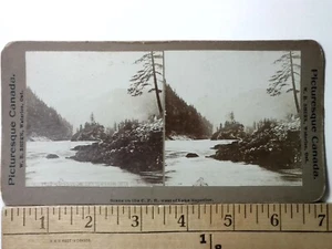 Frazer Canyon Yale British Columbia Kanada Stereoview Antik um 1890 Y18762 - Bild 1 von 2