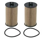Wix Pair Set of 2 Engine Motor Oil Filters For Buick Chevrolet GMC Pontiac Chevrolet Trax