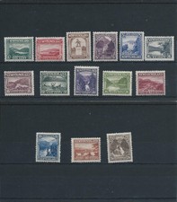 NEWFOUNDLAND 1923-24 SET OF FOURTEEN MM SG 149/162 CAT £180