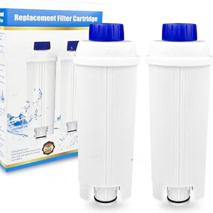 2 CONFEZIONI Filtro Acqua Caffè Ricambio per DeLonghi DLSC002 ECAM ESAM ETAM BCO - Foto 1 di 7