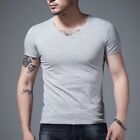 Fashion T-shirt Tank Tops Vest Fitness Gym Casual No Elasticity Simple