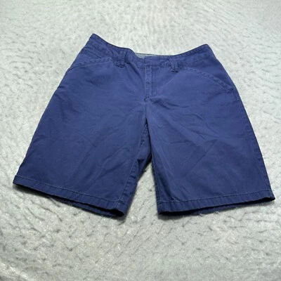 Pantalones cortos chinos Eddie Bauer Legend lavados azules tiro medio para mujer talla 8-32 x 10 Foto 1 de 4