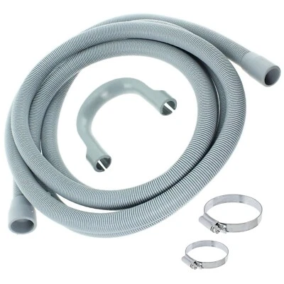 Drain Outlet 2.5m 30mm 22mm Hose For Siemens Washing Machine - Image 1 of 4