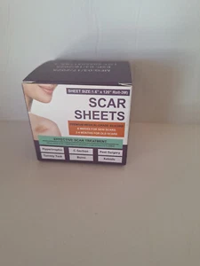 Silicone Scar Sheets C Section, Burns, Tummy Tuck, Keloids, Roll 3m EXP 3/28 - Picture 1 of 4