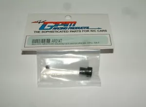 TEAM ASSOCIATED RC18T MT 14T BLACK ALUMINUM MOTOR DRIVE GEAR GPM NEW AR014T - Picture 1 of 1