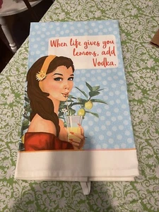 Fiddlers Elbow Kitchen Towel Sarcastic Nostalgia - Picture 1 of 7